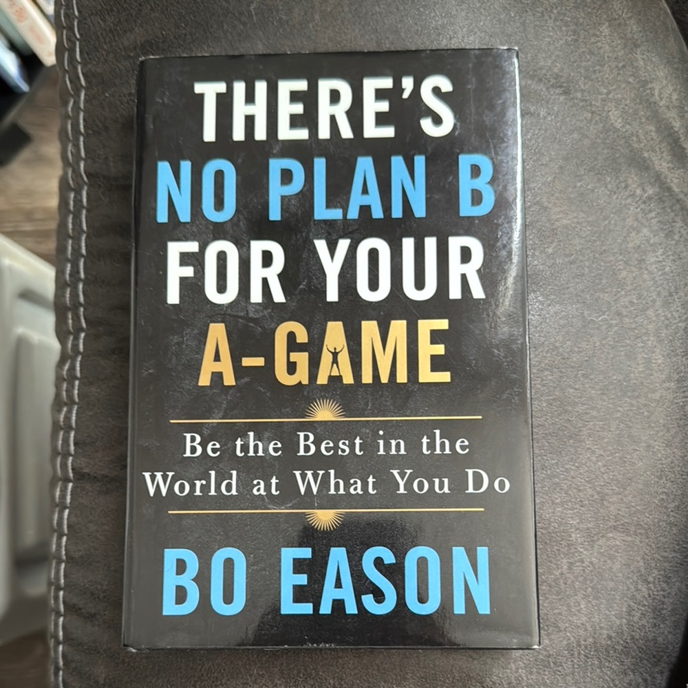USED 'No Plan B for Your A-Game' Book